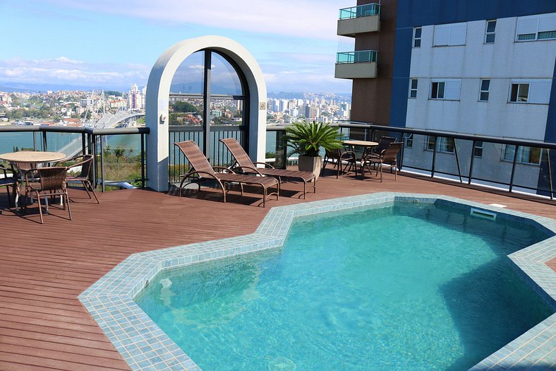 5.7 Flat aconchegante prox. Av. Beira-mar Norte