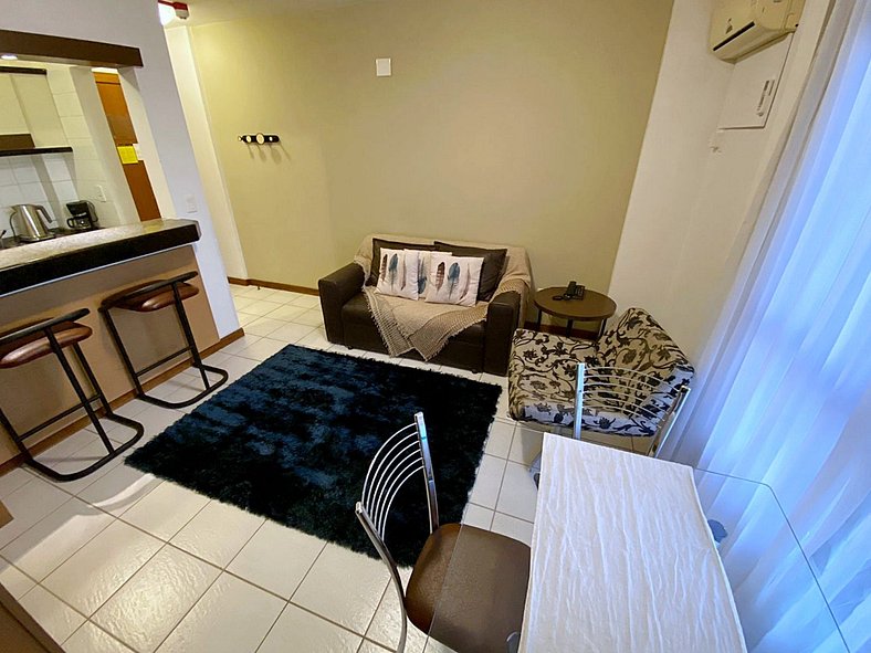 5.7 Flat aconchegante prox. Av. Beira-mar Norte