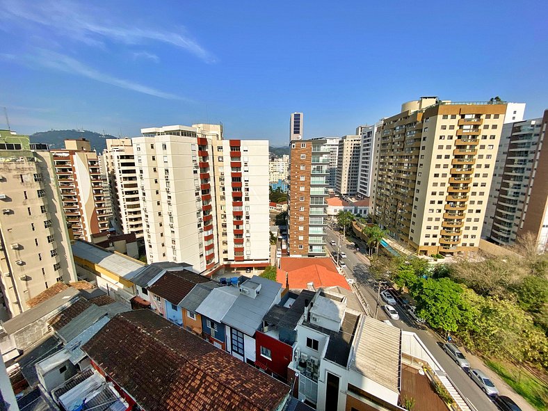 8.4 Lindo Flat com vista parcial para o mar