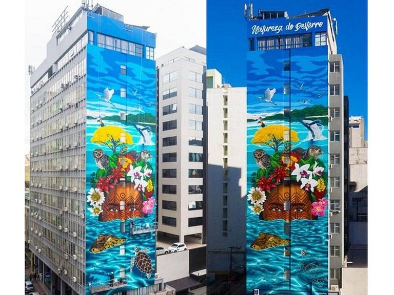 VA604 - Studio Confortável e Moderno no Centro de Floripa